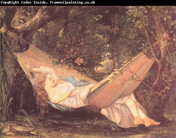 Courbet, Gustave The Hammock